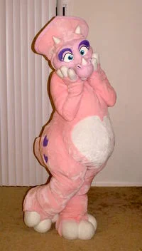 Taffy the Pink Triceratops